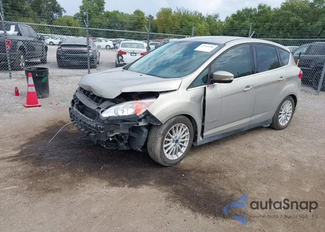 2016 Ford C-Max Hybrid Sel из США, поврежденный, VIN 1FADP5BU3GL105222